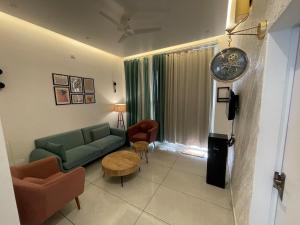 O zonă de relaxare la Barefoot Boho