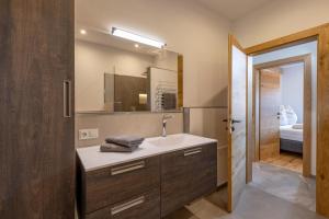 Vannituba majutusasutuses Apartment Mayr