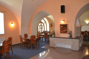 Posezení v ubytování Hotel Na Statku