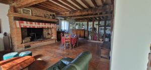 Posezení v ubytování Domaine Agricole de Labarthe