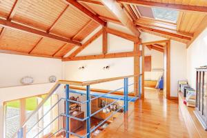 En eller flere senge i et værelse på Casa da Roteia