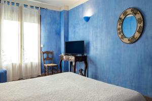 TV a/nebo společenská místnost v ubytování Sierra Quilama