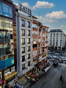an overhead view of a building in a city at Zalel Hotels Laleli in Istanbul