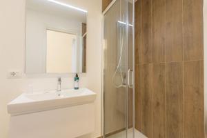 Koupelna v ubytování BB Maltagliati