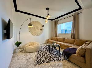 Khu vực ghế ngồi tại Appartement Narjis centre malabata