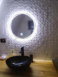 Koupelna v ubytování Котедж Відпочинок в Карпатах