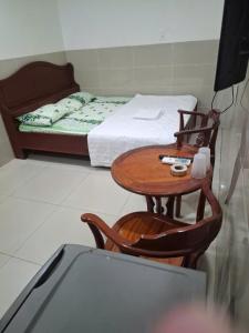 Postel nebo postele na pokoji v ubytování Hotel 47