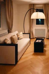 Posezení v ubytování MEWS House Zürich