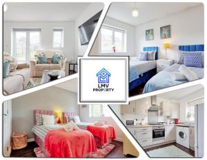 Köök või kööginurk majutusasutuses Modern 3-Bed 3-Bath Home - Quiet Road - Parking For 2 Cars - LMV Property