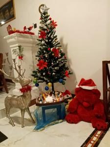 Χώρος καθιστικού στο Kandy Apartment Oak