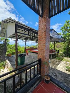 Κήπος έξω από το Top View Hostel & Restaurant