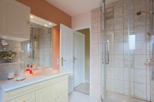 Phòng tắm tại Chambre D'hôtes Soizic +23 ảnh