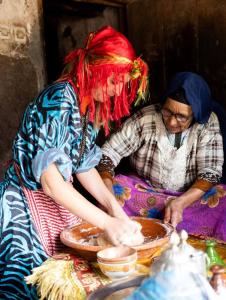 Επισκέπτες που μένουν στο Ensuite Room with own Balcony at Imlil Oasis - Oasis Dimlil