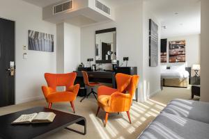 Χώρος καθιστικού στο Hotel Xanadu