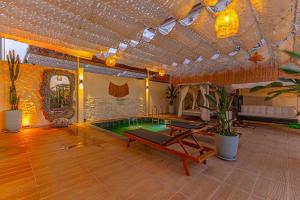 Biliár nebo kulečník v ubytování Arya Garden Villas Side