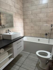 Koupelna v ubytování Princeton