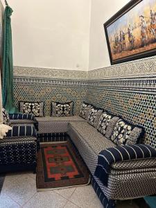 Χώρος καθιστικού στο Maison EZ