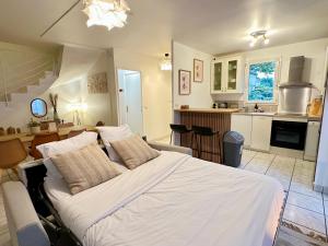 Kuchyň nebo kuchyňský kout v ubytování Maison Le A, à 2 pas de Disneyland + 27 fotografií