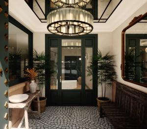 Χώρος καθιστικού στο Honest Hotel Granada +7 φωτογραφίες