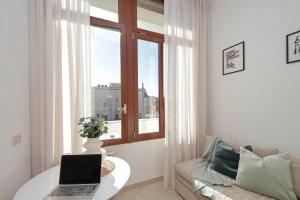 Μια τηλεόραση ή/και κέντρο ψυχαγωγίας στο Fiumicino View - Casa Centrale e Tranquilla