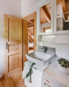 Η κουζίνα ή μικρή κουζίνα στο Tannherz