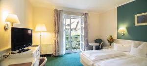 Μια τηλεόραση ή/και κέντρο ψυχαγωγίας στο Arvena Reichsstadt Hotel