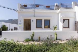 En generel udsigt til bjerge eller udsigt til bjerge taget fra lejligheden