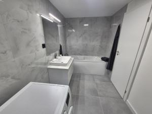 Koupelna v ubytování Infinity Loft Residence + 6 fotografií