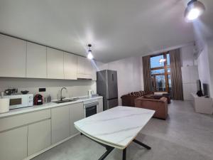 Kuchyň nebo kuchyňský kout v ubytování Infinity Loft Residence