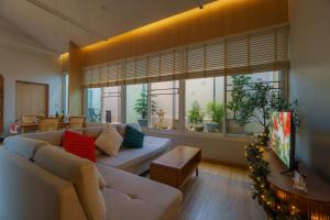 Μια τηλεόραση ή/και κέντρο ψυχαγωγίας στο Jinju little house