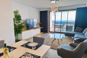 Et opholdsområde på Blue Suites 204