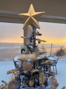 Filey Beach House v zimě