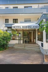 Mặt tiền/cổng chính của Hotel Rheinland