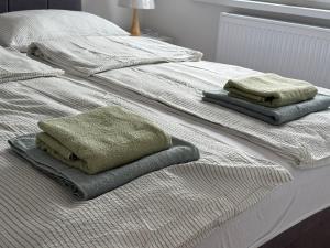 Ένα ή περισσότερα κρεβάτια σε δωμάτιο στο Mountain View Lux Apartment