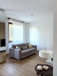 Χώρος καθιστικού στο Da Vinci House