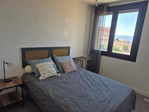 Postel nebo postele na pokoji v ubytování Appartement T2, 4 couchages