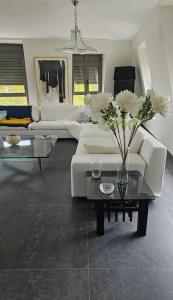 Istumisnurk majutusasutuses Penthouse Vichy - Résidence luxueuse à Vichy