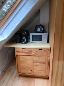 Køkken eller tekøkken på Urlaub an der Baybachklamm + 9 billeder