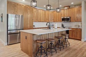 Kuchyň nebo kuchyňský kout v ubytování 110 Crane