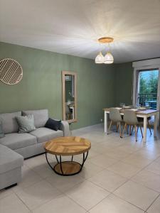 Posezení v ubytování Le cocon