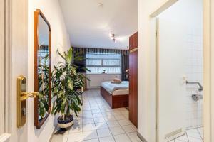 Koupelna v ubytování Albrechtshof + 111 fotografií