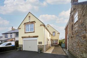 Bygningen som feriehuset ligger i