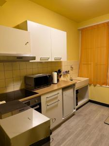 Η κουζίνα ή μικρή κουζίνα στο CASA DOYA - Appartamento vintage