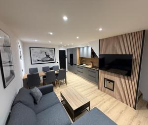 Posezení v ubytování Chalet Prorel Serre Chevalier