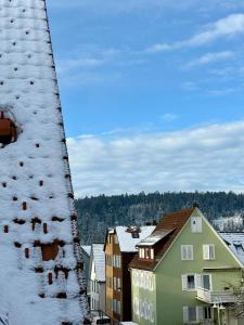 Το Good Wood Apartment - Fachwerktraum auf zwei Etagen, direkt am Marktplatz τον χειμώνα