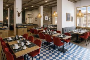 Restaurace v ubytování SOWELL HÔTEL L'Alpe Blanche