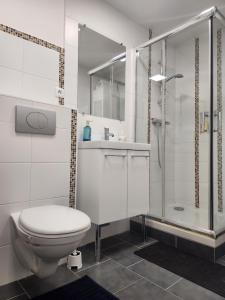 Koupelna v ubytování Spacieux Studio Sushi - 1 lit double - Rue calme- Centre ville