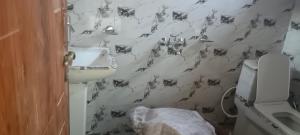 Koupelna v ubytování Hotel Yamuna Akshat + 34 fotografií