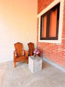 Χώρος καθιστικού στο Mamoon beach villa