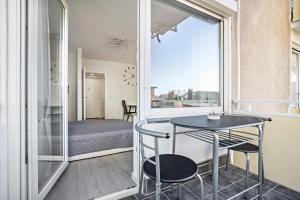 Μπαλκόνι ή βεράντα στο Apartment in Sarstedt